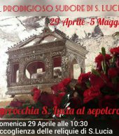 IL PRODIGIOSO SUDORE DI S. LUCIA