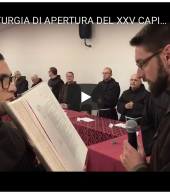 Liturgia di apertura del XXV Capitolo Provinciale